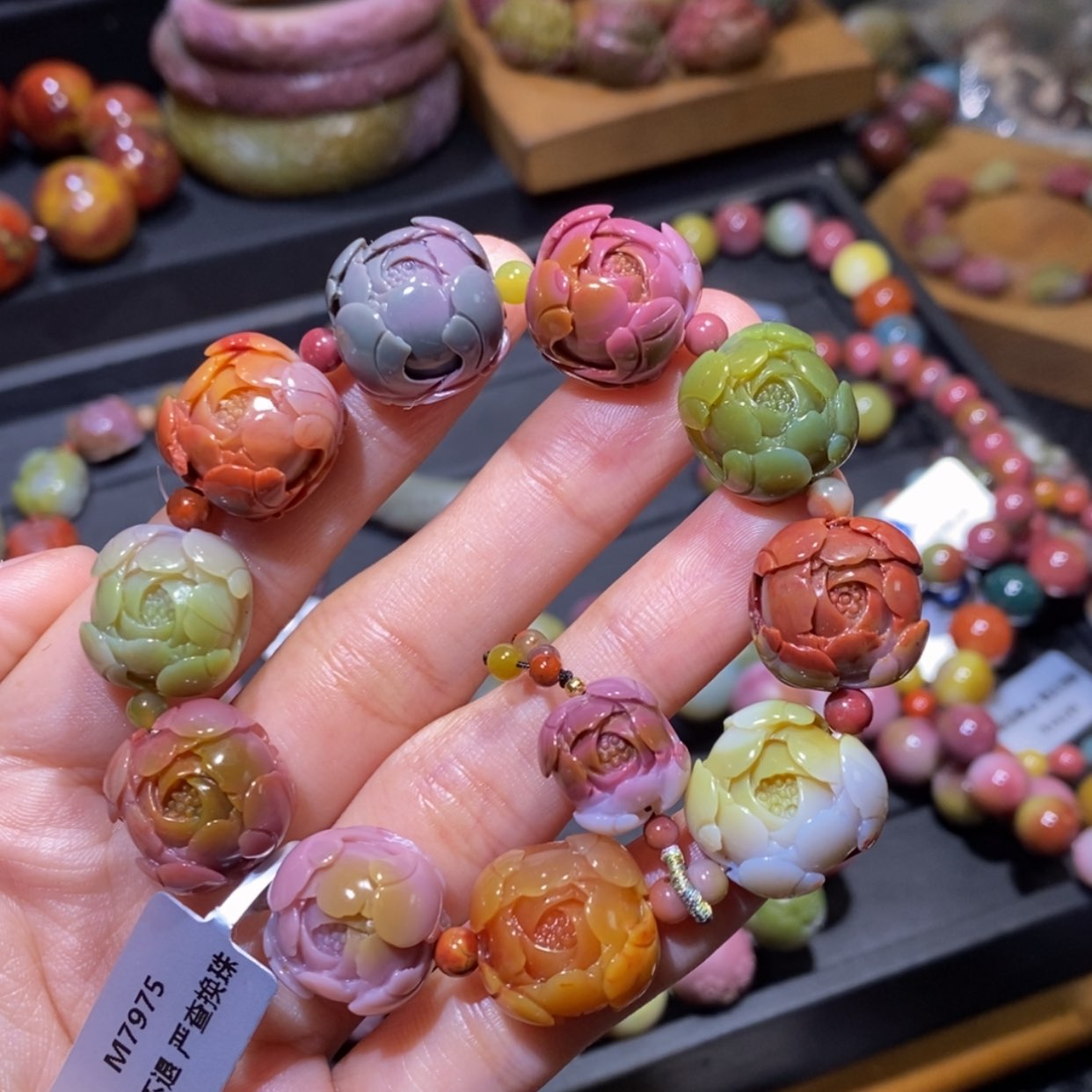 【闪购商品】未镶嵌手链玛瑙/玉髓秀**生盐源玛瑙