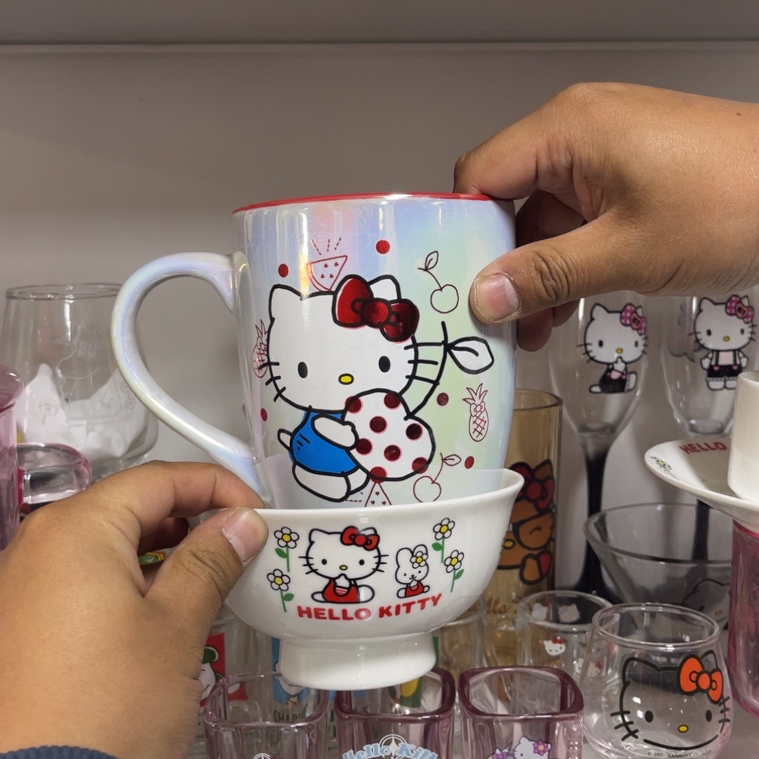 张***·水晶玻璃吸管款两只碗➕杯