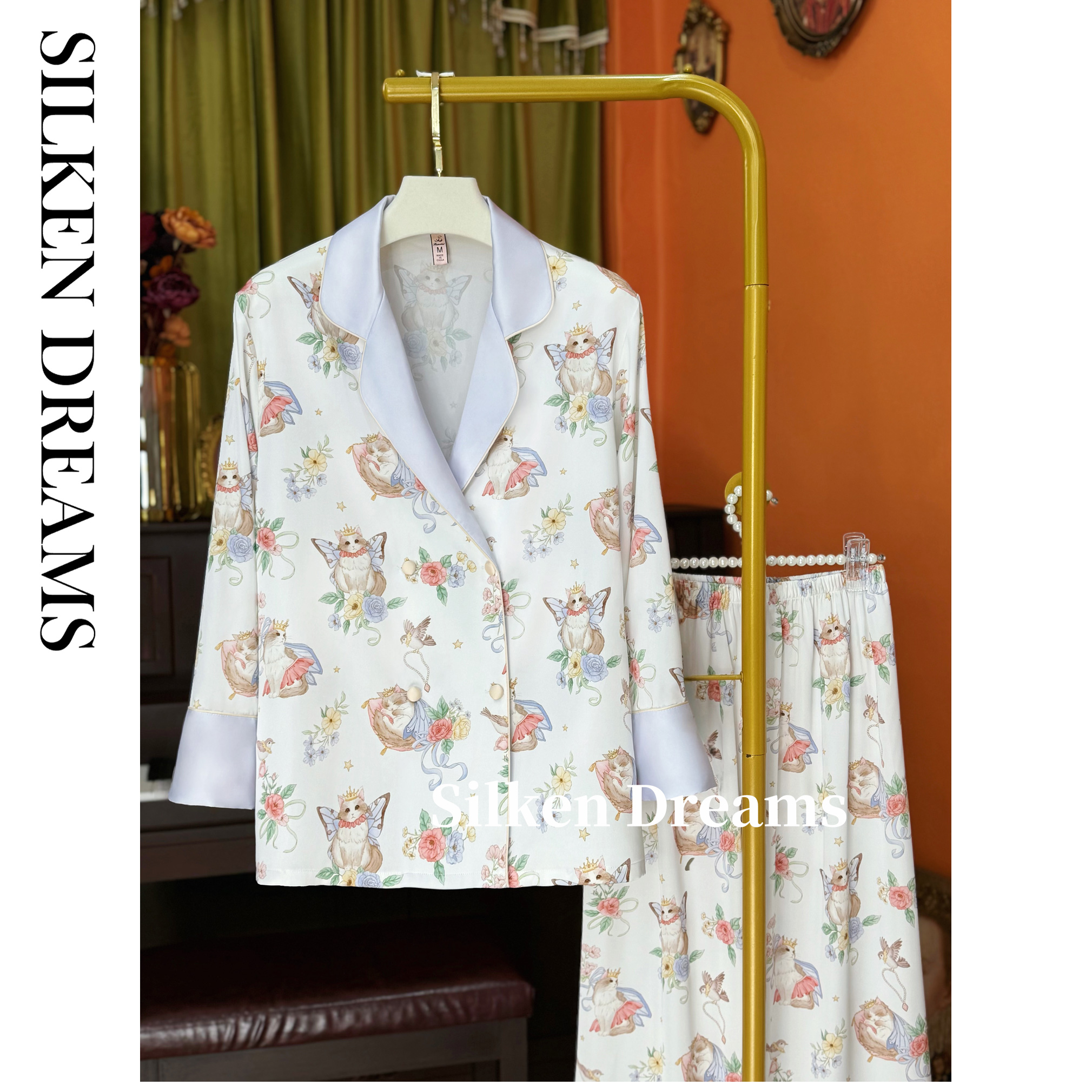 【灵感缪斯|莫妮卡橱窗】春秋可爱潮流可外穿睡衣家居服套装7