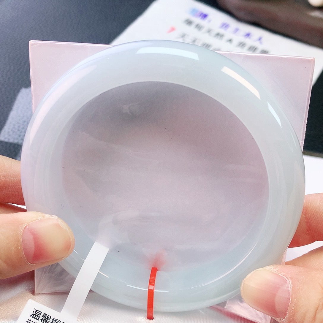 未镶嵌手镯翡翠63圈