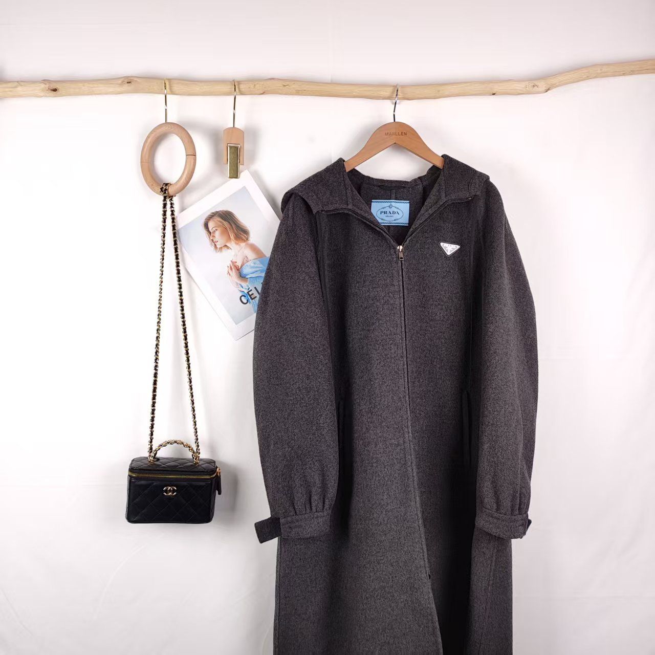 99新 Prada/普拉达 海囤Q/普拉达上衣/40码/xm80204