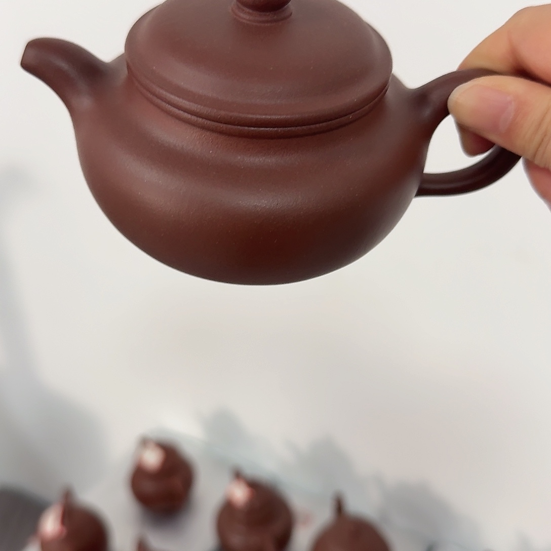 紫砂茶壶黄龙山原矿底槽青250