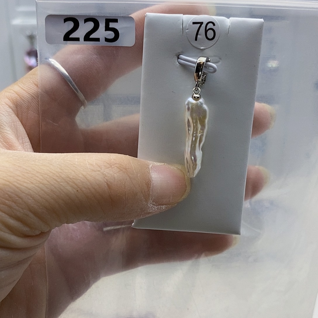 颈饰合金淡水珍珠