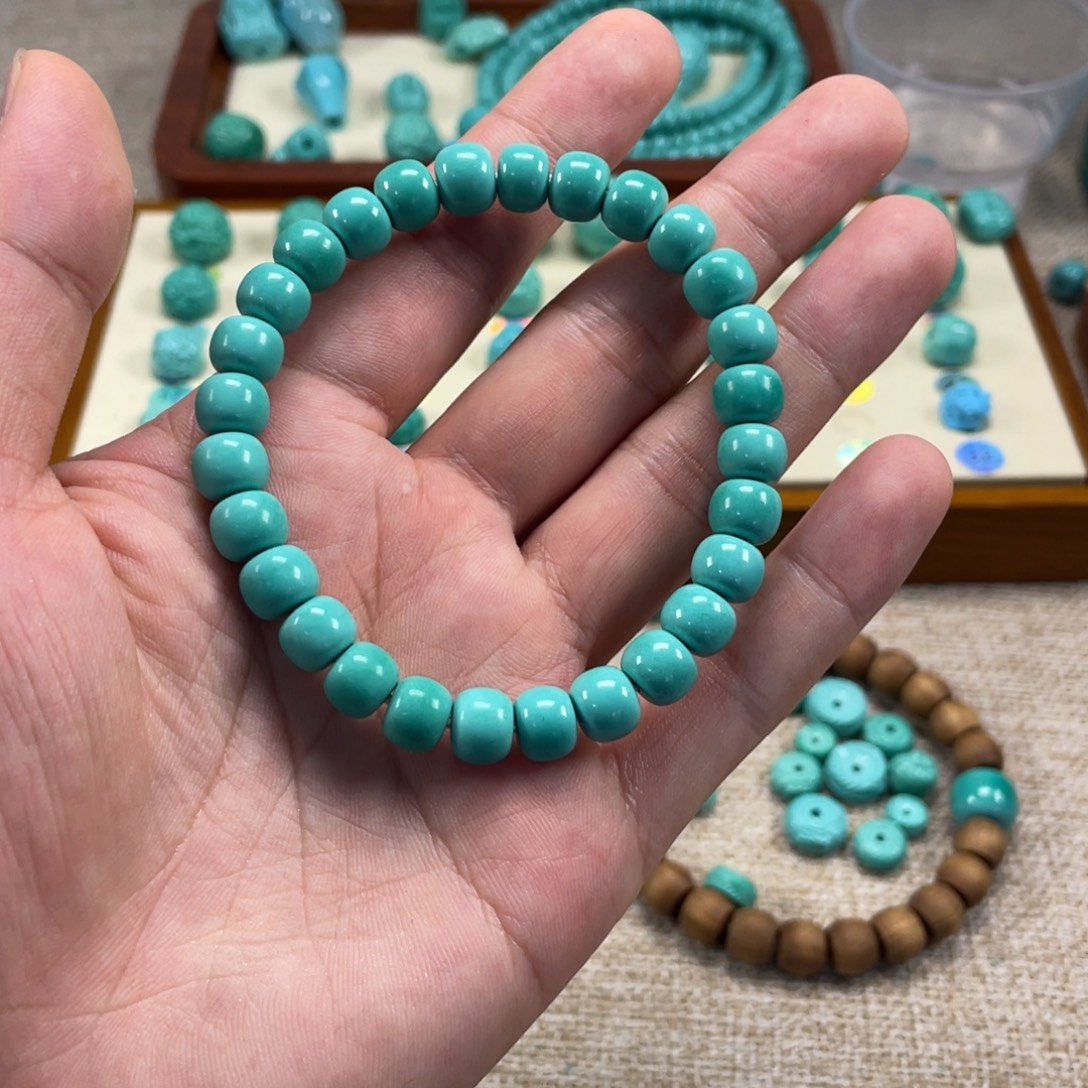 原生态湖北矿小配饰，直径8