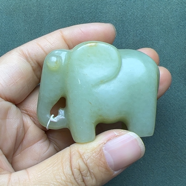 和田玉把件未镶嵌道**然