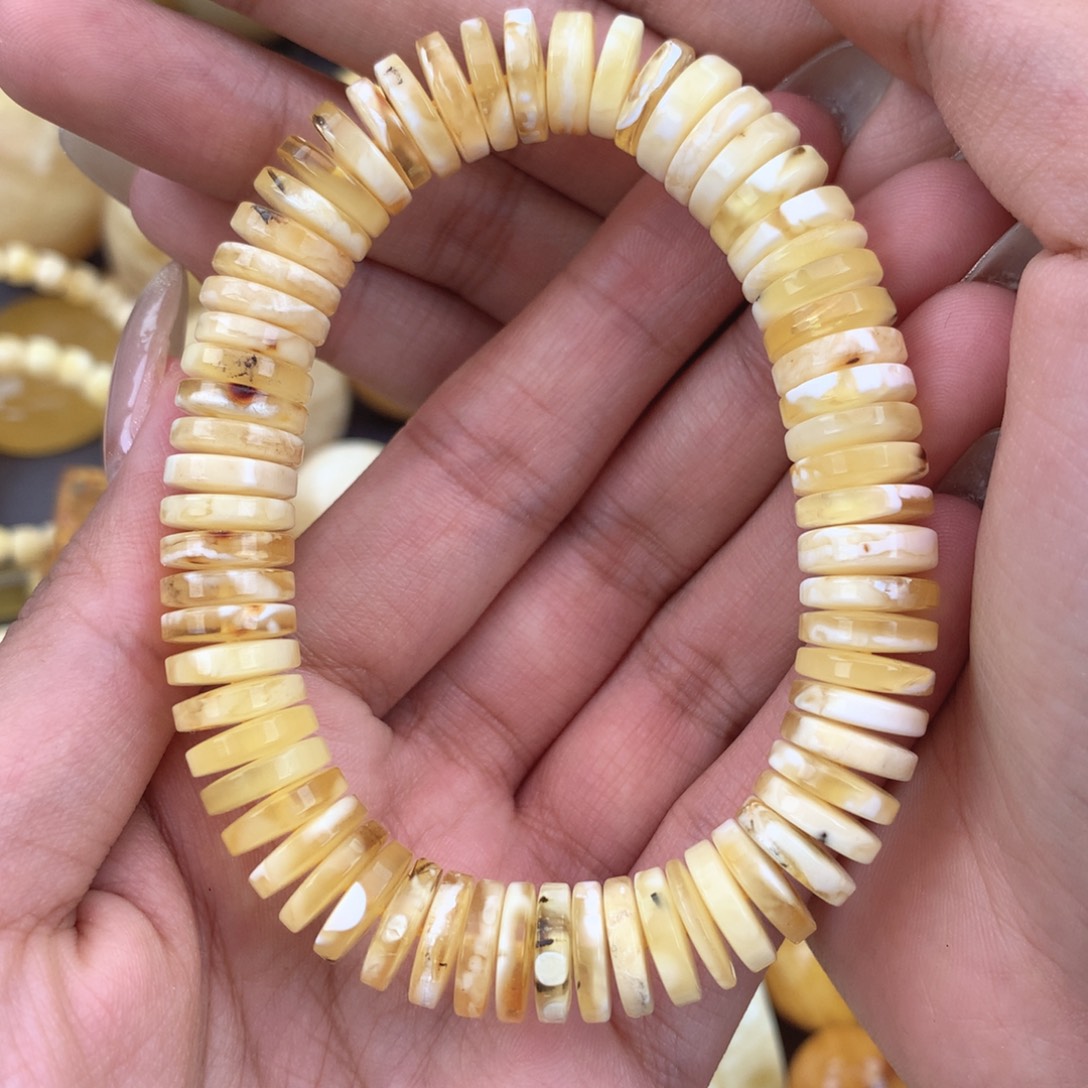 琥珀未镶嵌珠宝奇石11 粉