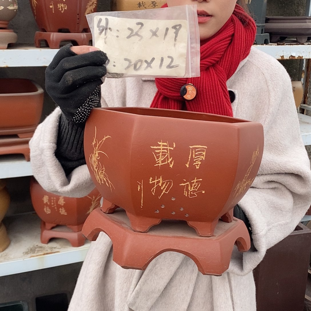 花盆紫砂紫砂花盆