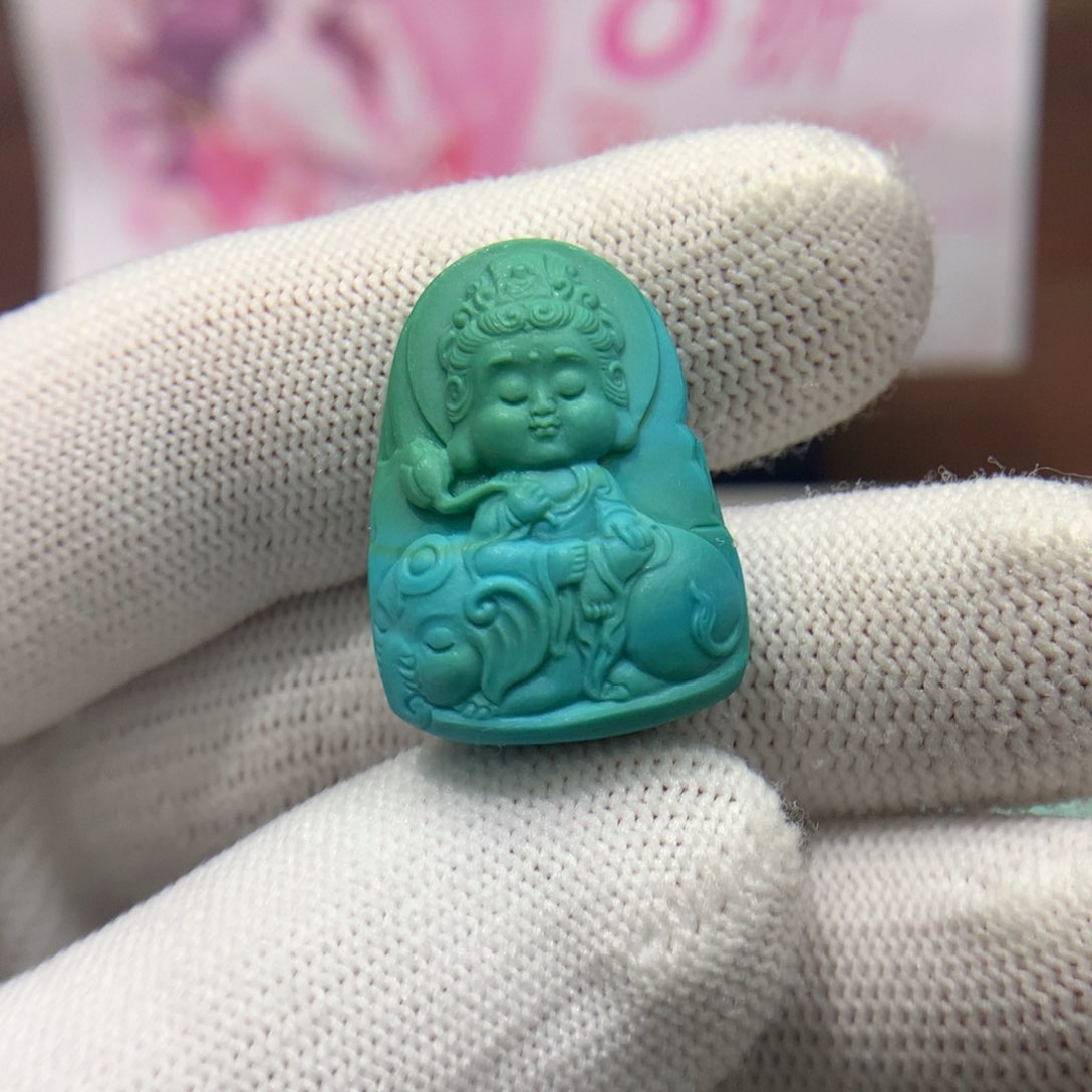 绿松石珠宝奇石未镶嵌