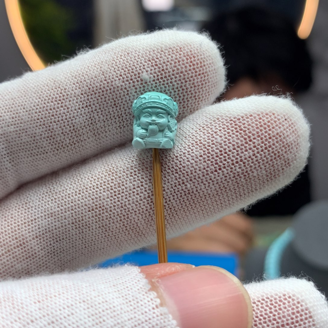 绿松石挂件未镶嵌