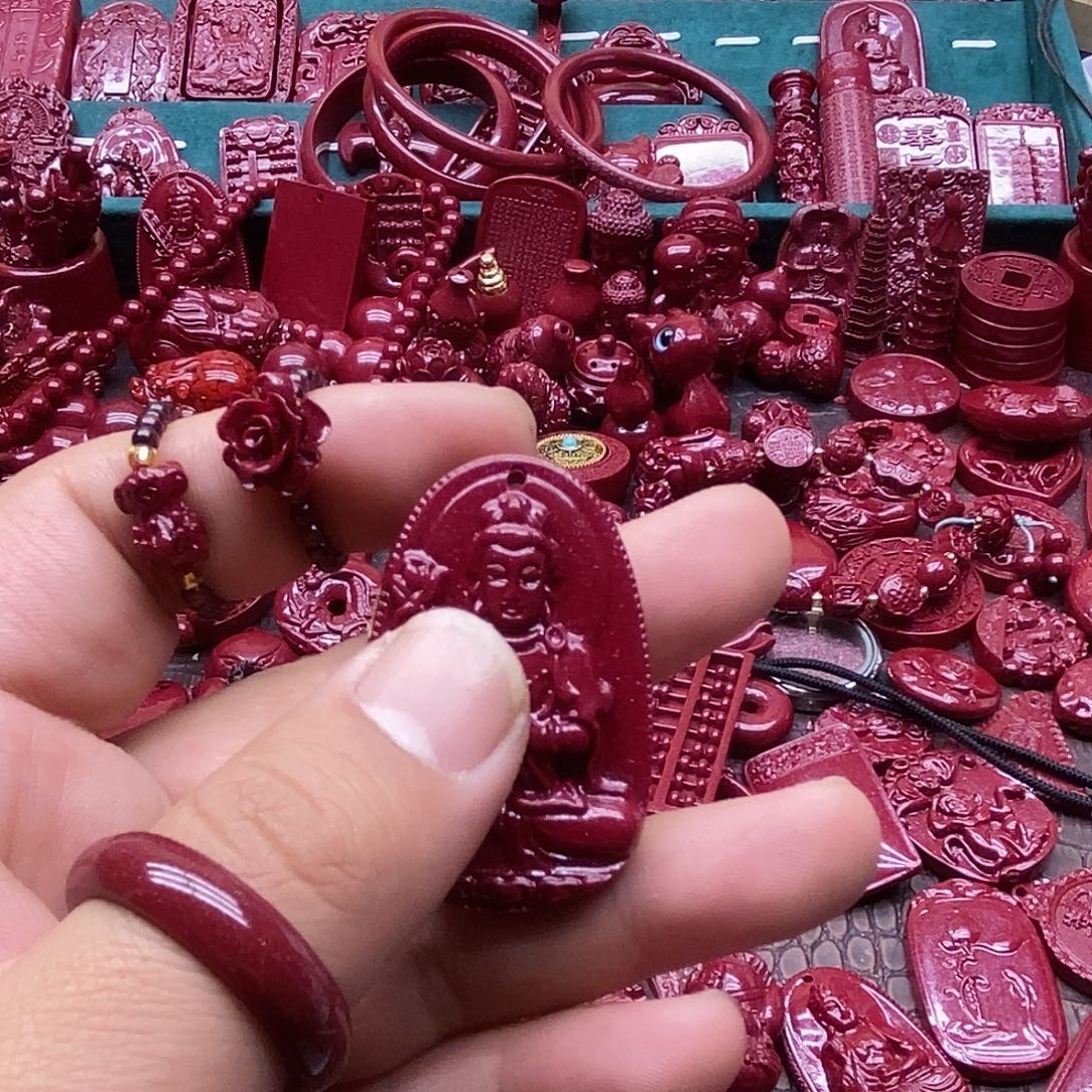 天然辰砂朱砂大气如来