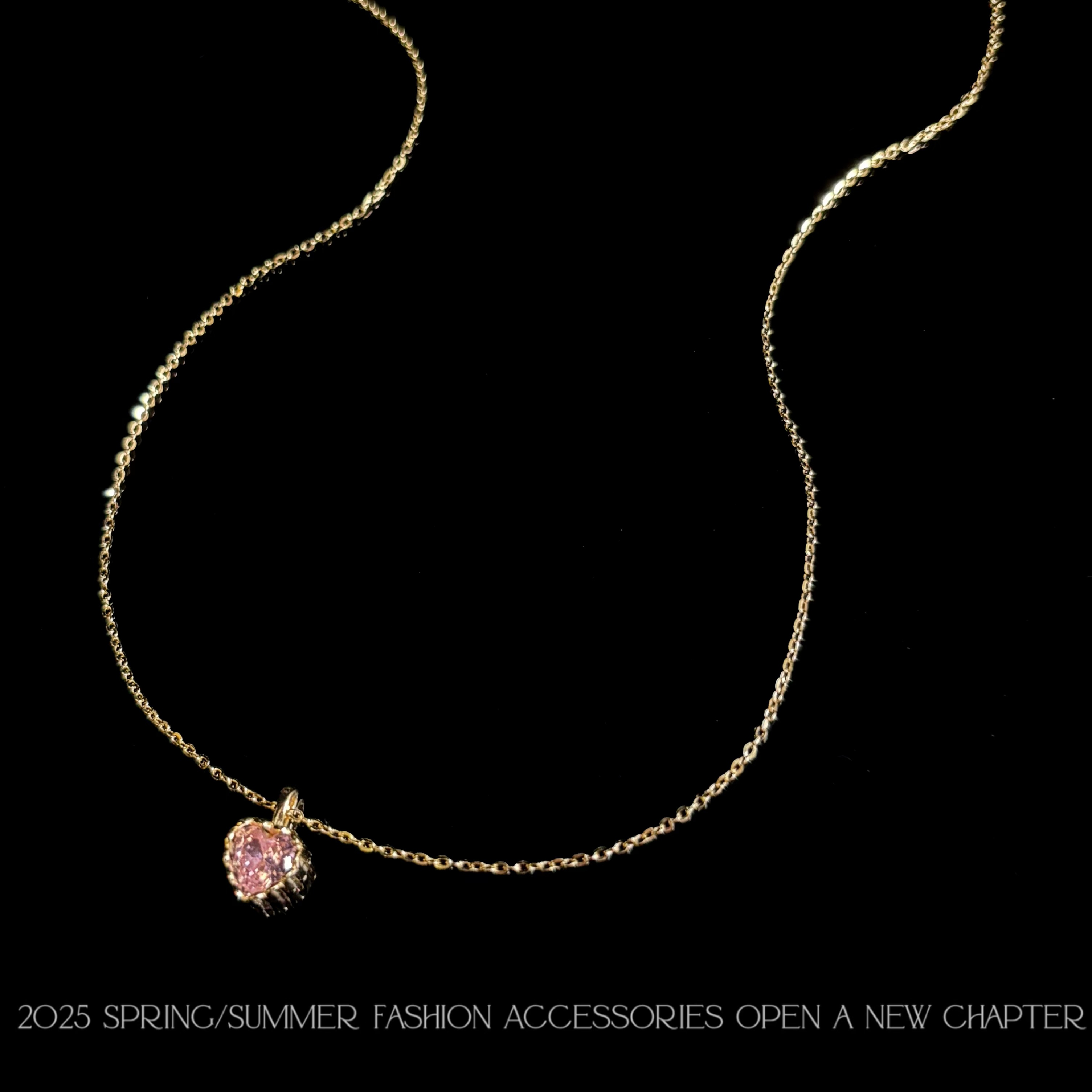 坠链均925银 镀k金 2025款C8219【冰粉蜜语】Jeannie zoo 项链