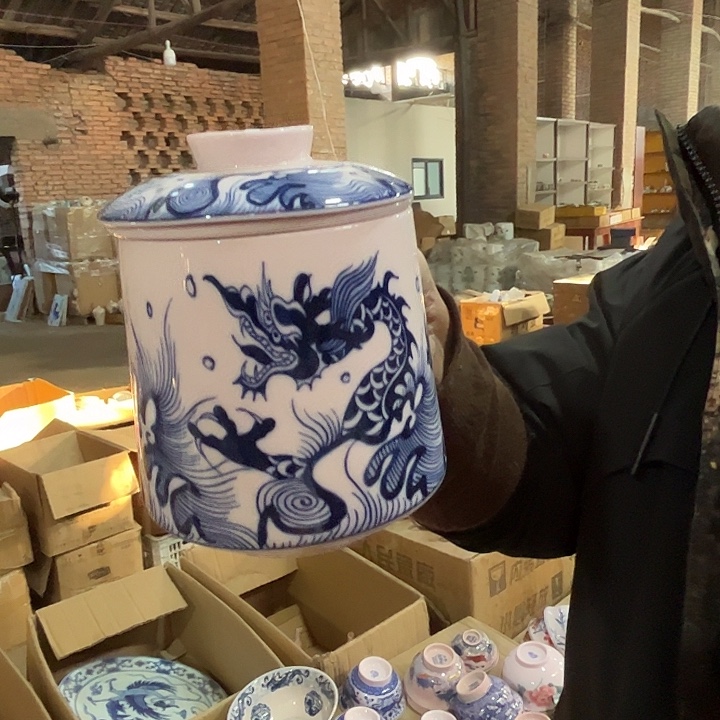 摆件陶景德镇老厂瓷30