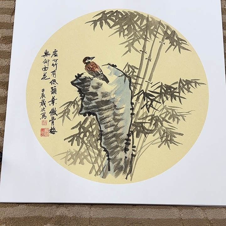 国画花鸟等多种鸟类和动物50.50