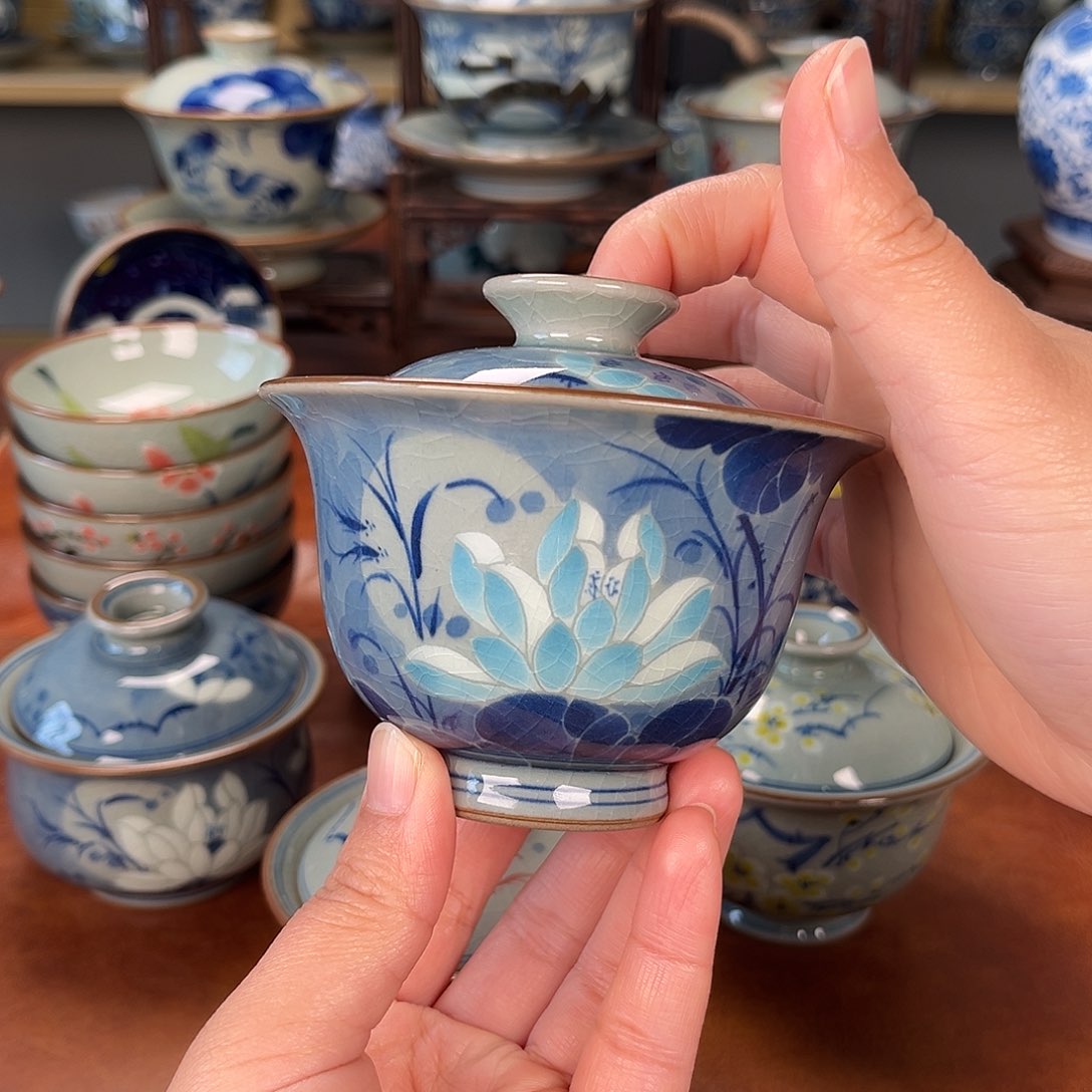 杯盖碗景德镇陶瓷