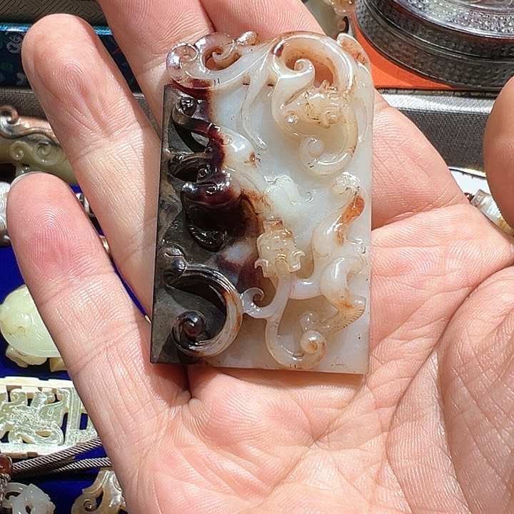 和田玉挂件未镶嵌洪*源