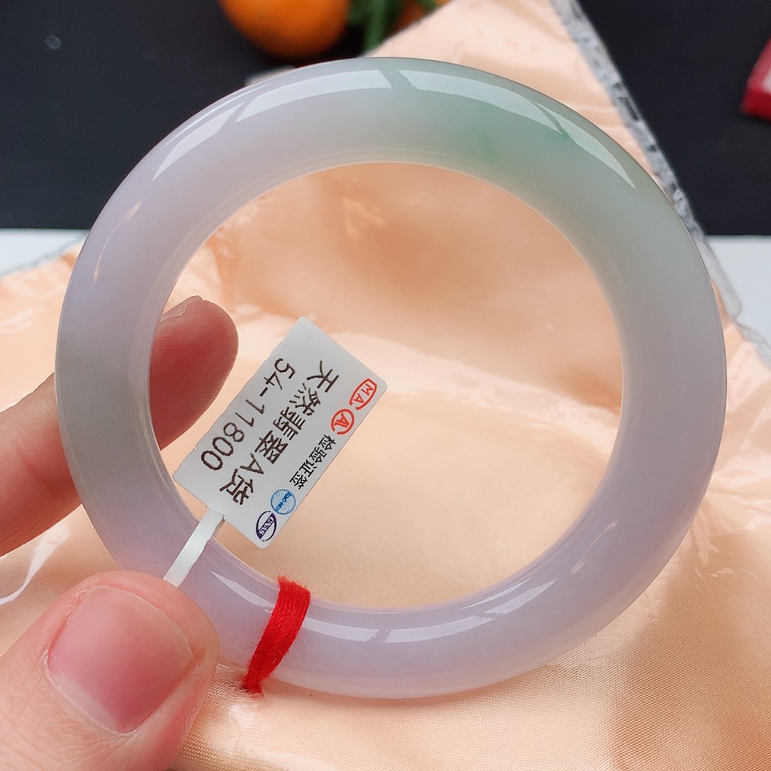 翡翠手镯未镶嵌天然翡翠手镯