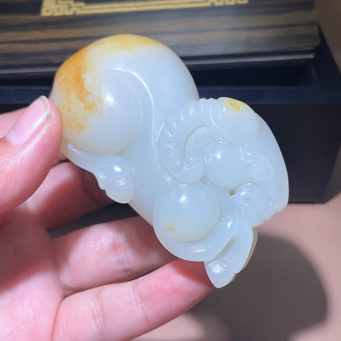 和田玉颈饰未镶嵌A7 