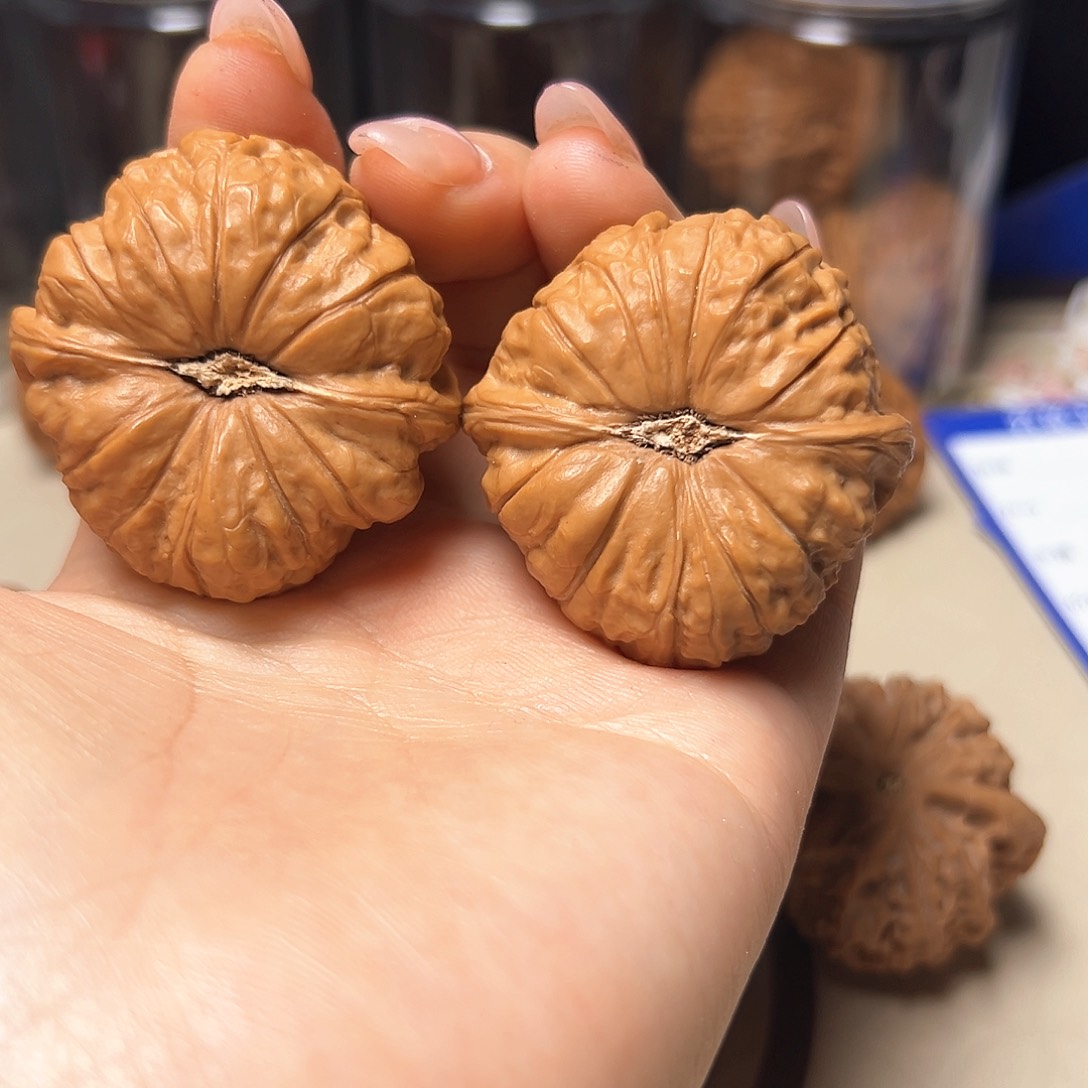 文玩核桃把件43南瓜