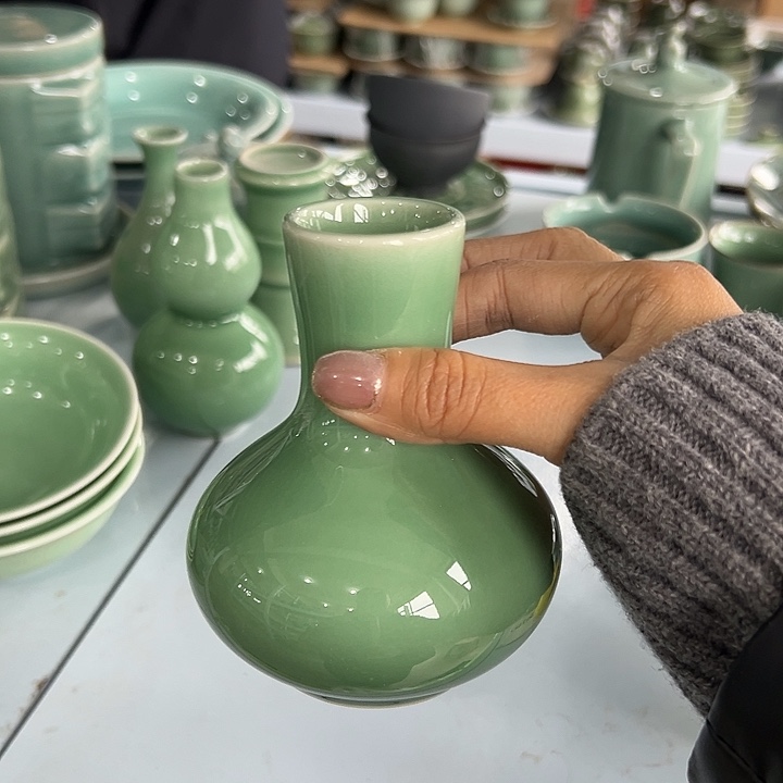 小米茶器龙泉青瓷