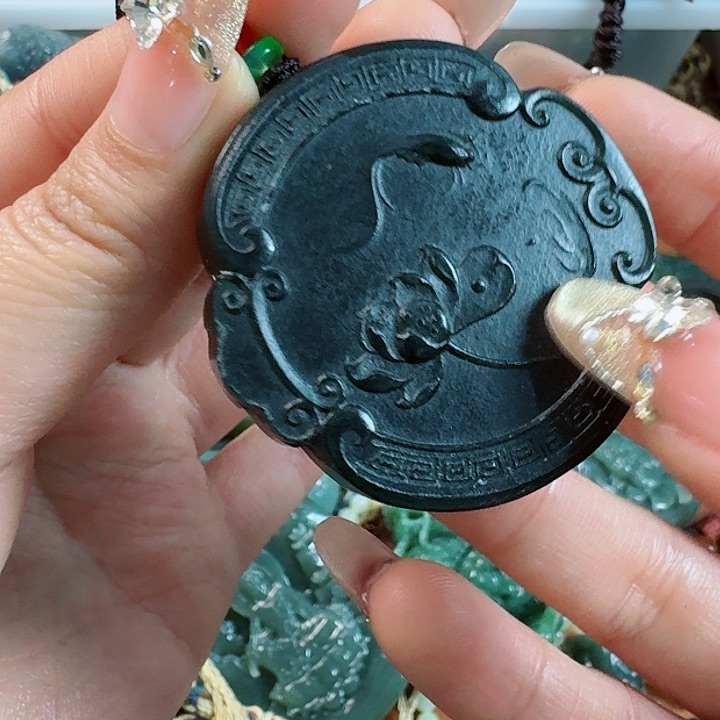 和田玉挂件未镶嵌