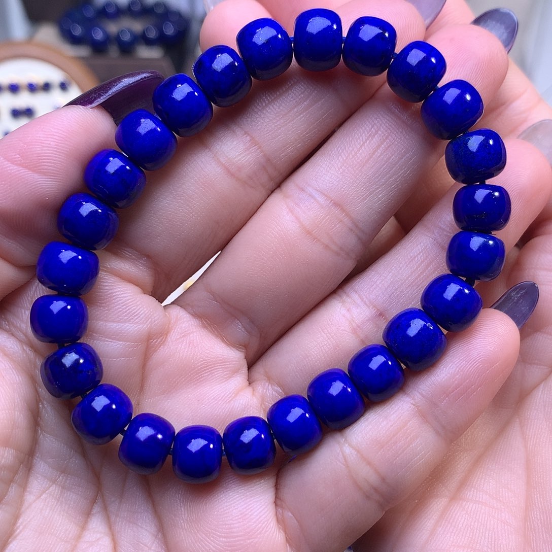 青金石未镶嵌9.3m精工老型顶品克莱因蓝