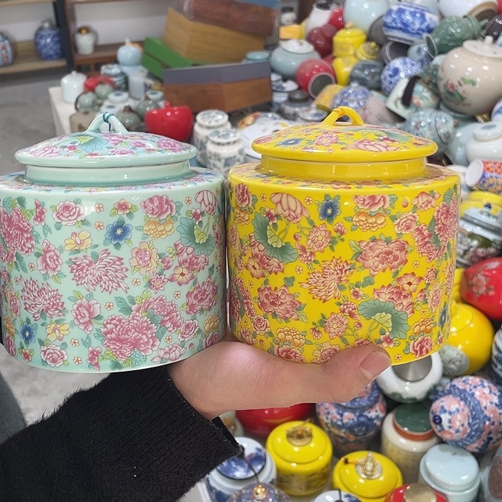 陶瓷罐茶叶罐密封罐