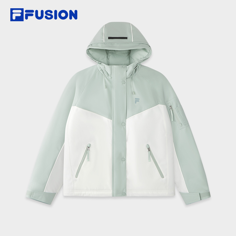 Fila/斐乐冬季新款户外运动简约加厚棉服女款防风保暖T11W615901F