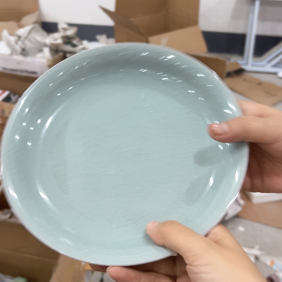 龙泉云间青瓷小米茶器