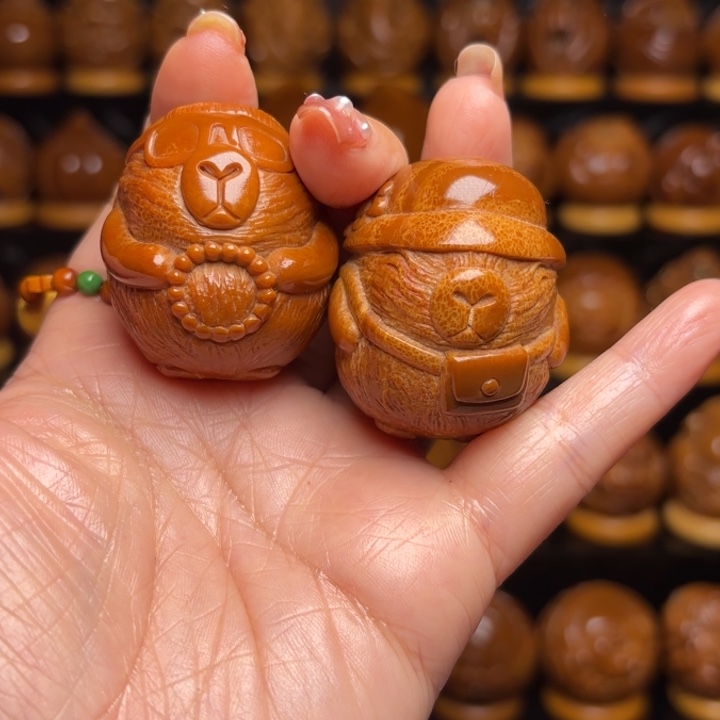 晓***卖橄榄核手串/手链卡皮巴拉