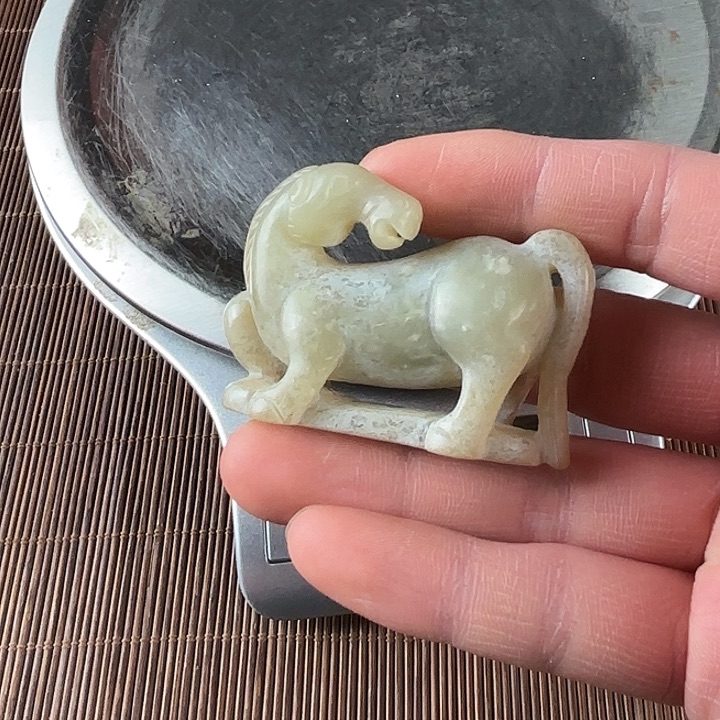 适***王和田玉未镶嵌挂件