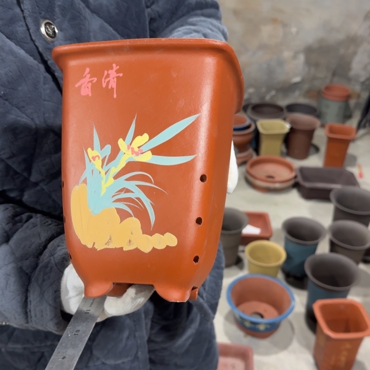 紫砂花盆紫砂花盆口径18