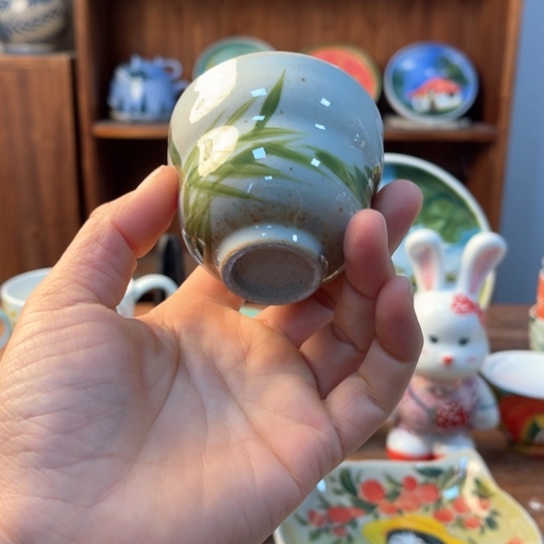 瓦当景德镇釉下手绘陶瓷