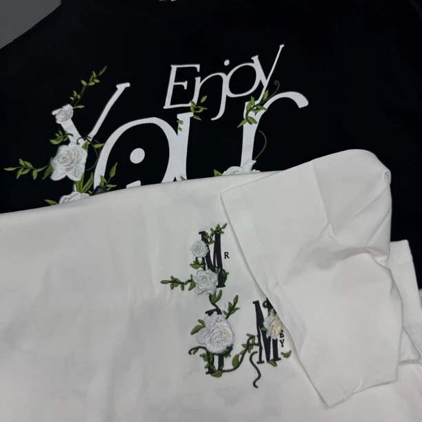 m家山茶花短袖T恤