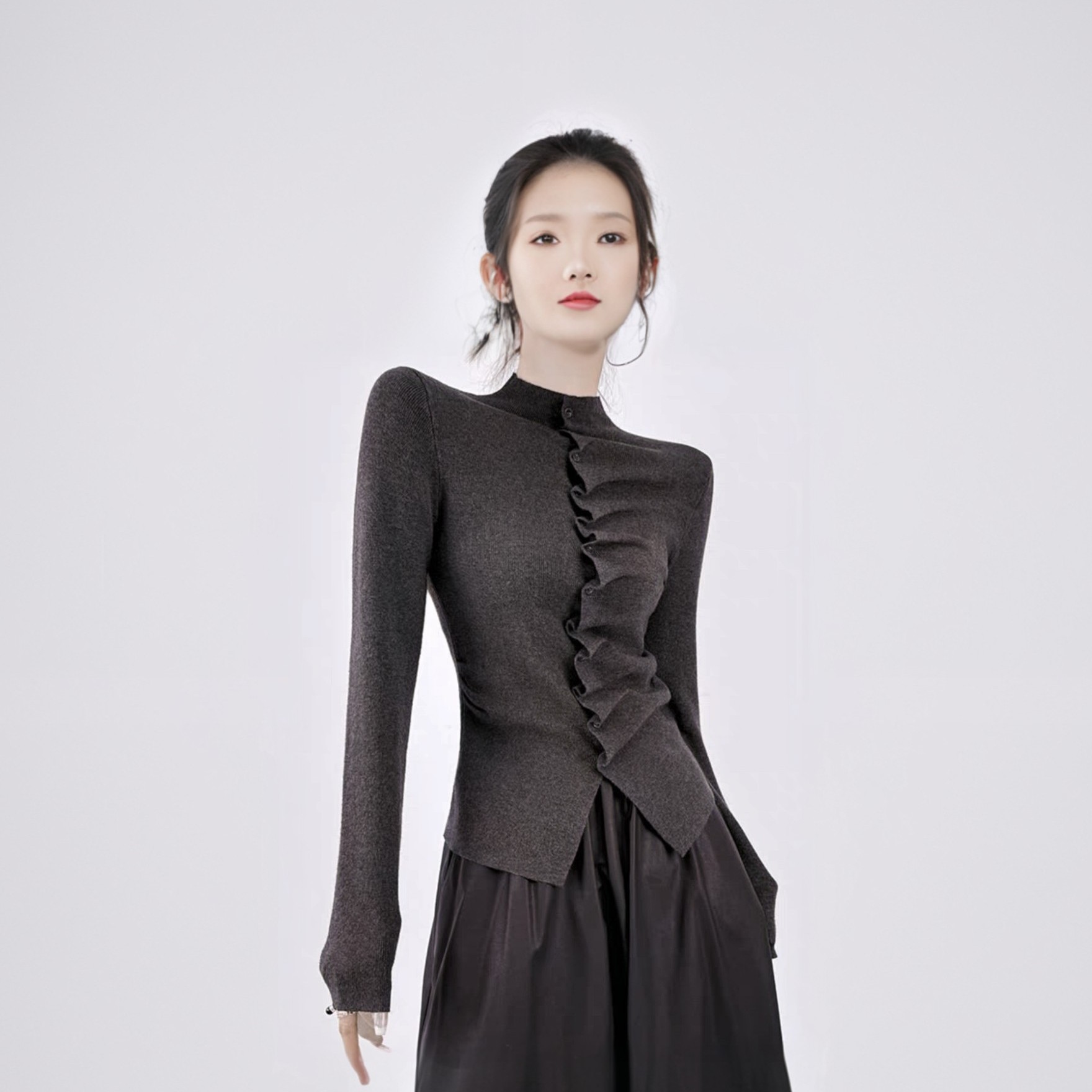 女夏季新款韩版修身显瘦弹力内搭上衣