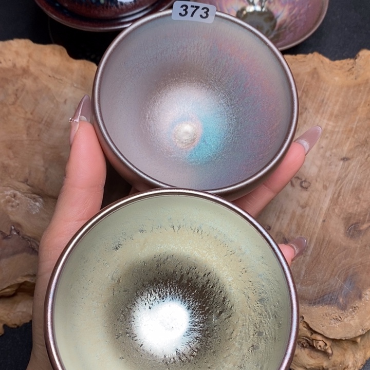 茶盏建窑建盏主人杯373微瑕