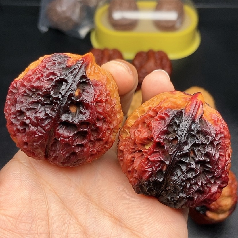 【闪购商品】把件文玩核桃43尺大寿桃56克
