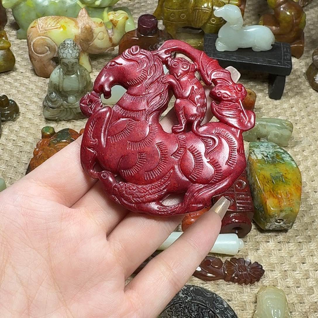 白玉菩提吊坠挂件