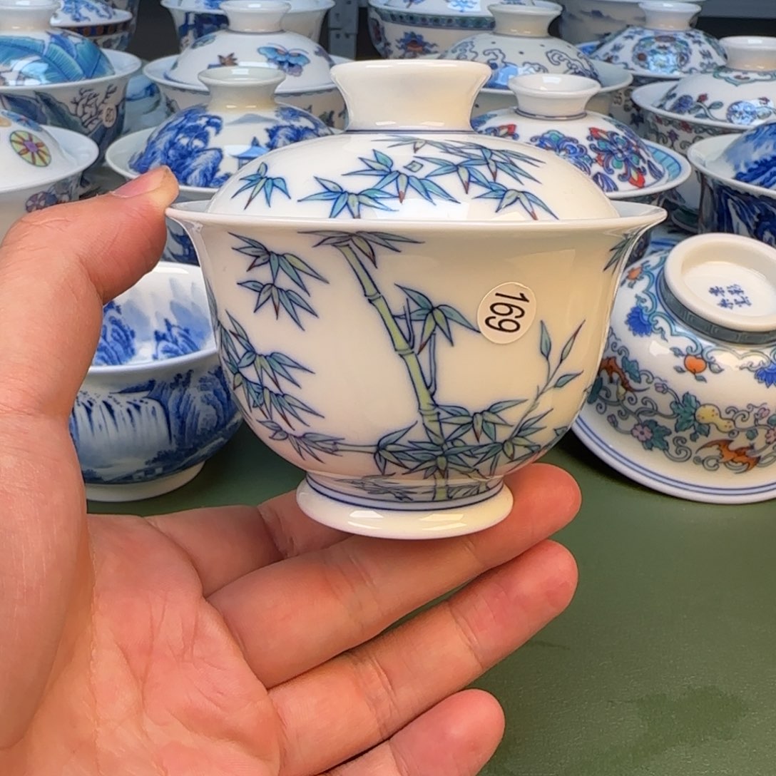 彦祖纯手工手绘茶具169