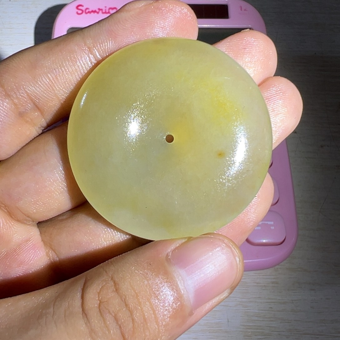 翡翠戒指未镶嵌翡翠平安扣