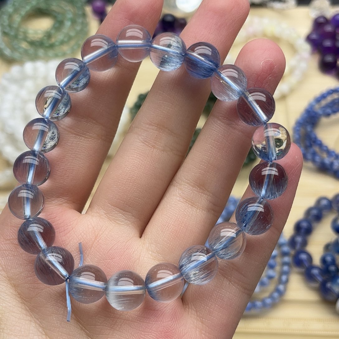 哈***猪烟晶银S925镶嵌手链