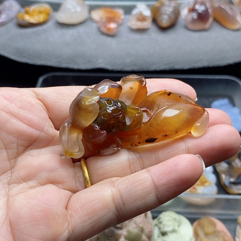 【闪购商品】未镶嵌吊坠定制玛瑙