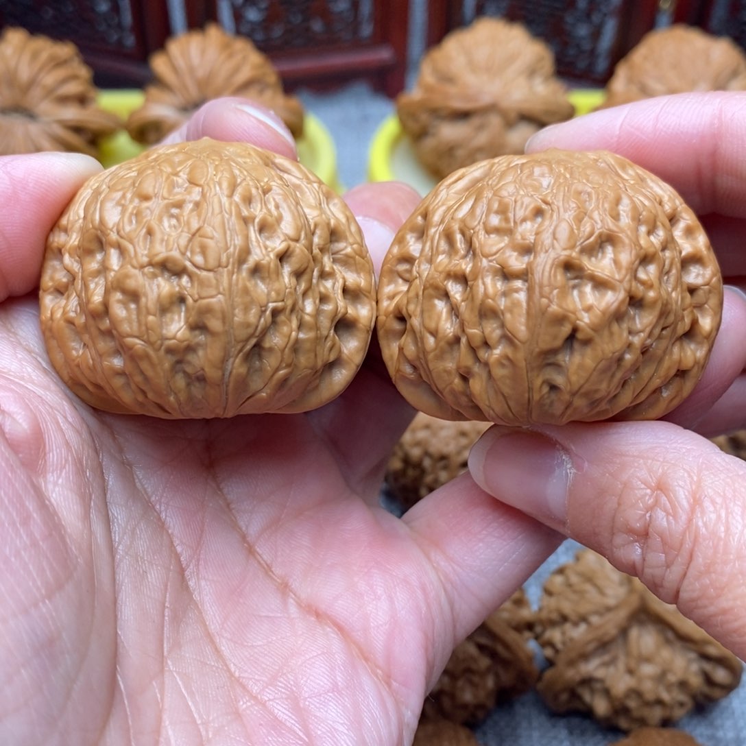 文玩核桃把件全品毕业铁锤41+尺