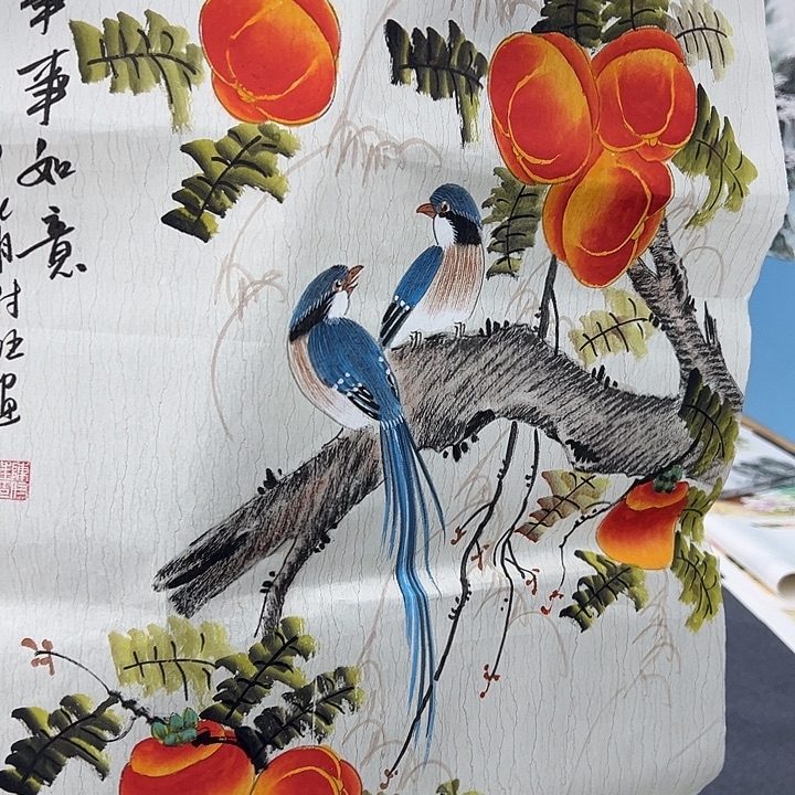 国画手绘国画作品