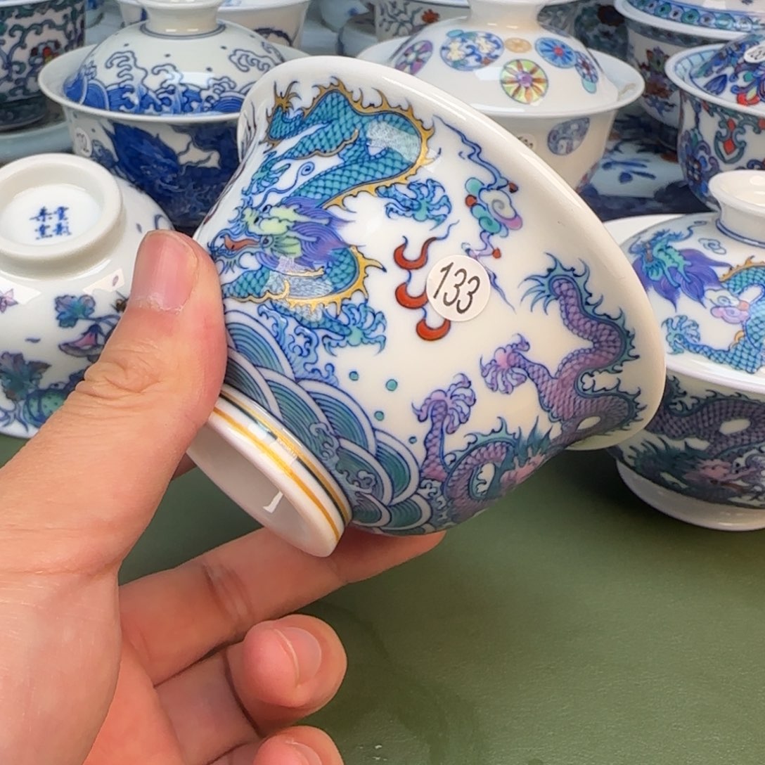 景德镇手工手绘茶具133