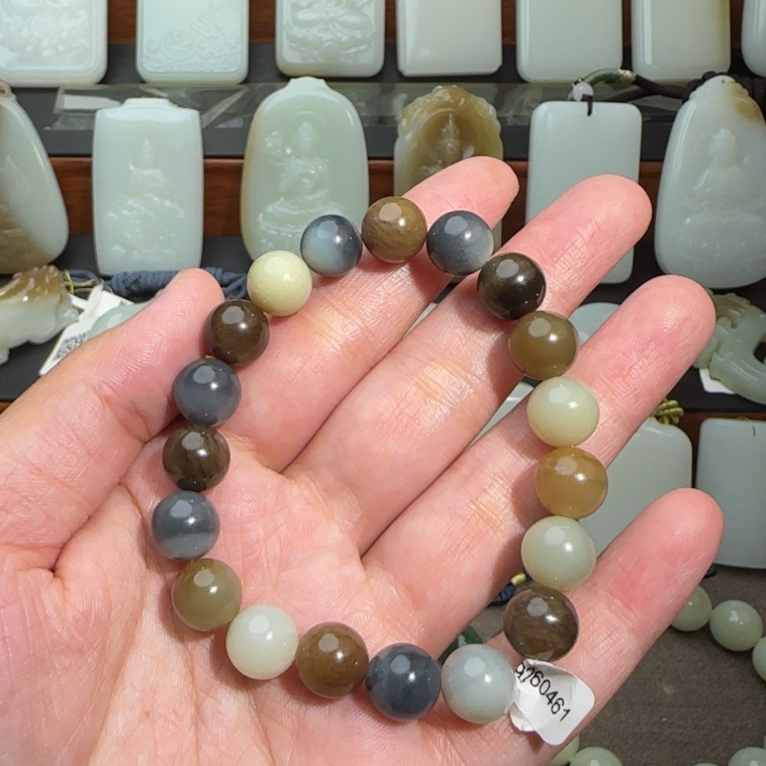 和田玉手链未镶嵌