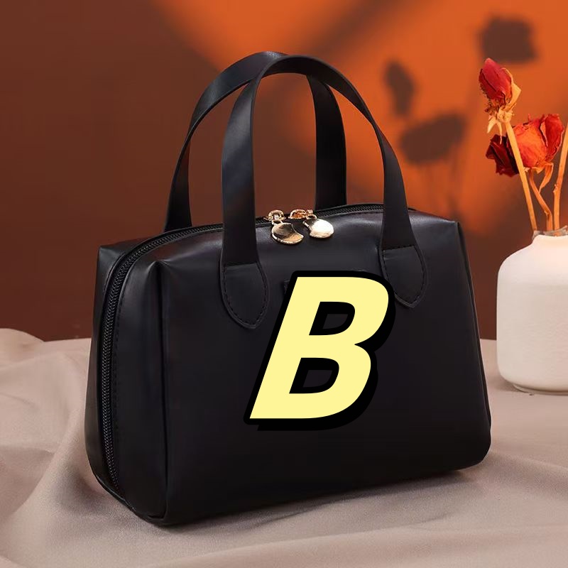 B01-B54 轻奢法式小号贝影手提化妆包多功能旅行便携化妆品收纳包