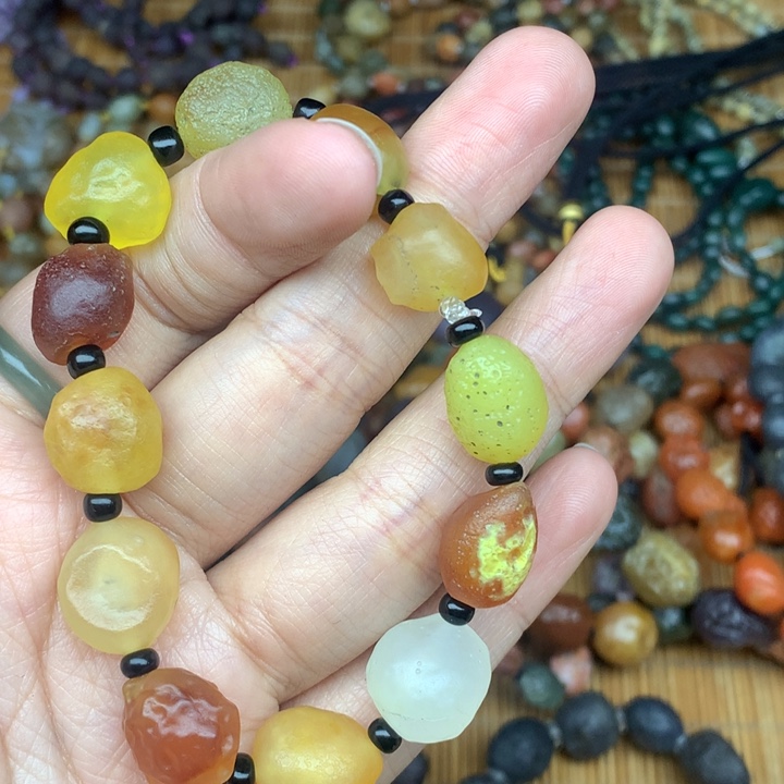 玛瑙/玉髓珠宝半成品未镶嵌吉***～