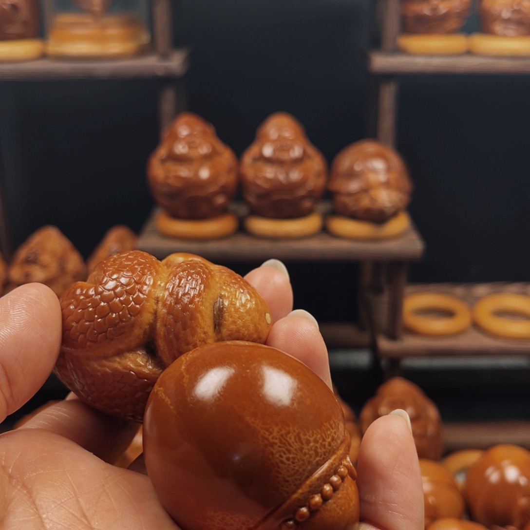 橄榄核手串/手链姚**攀蛇弥勒