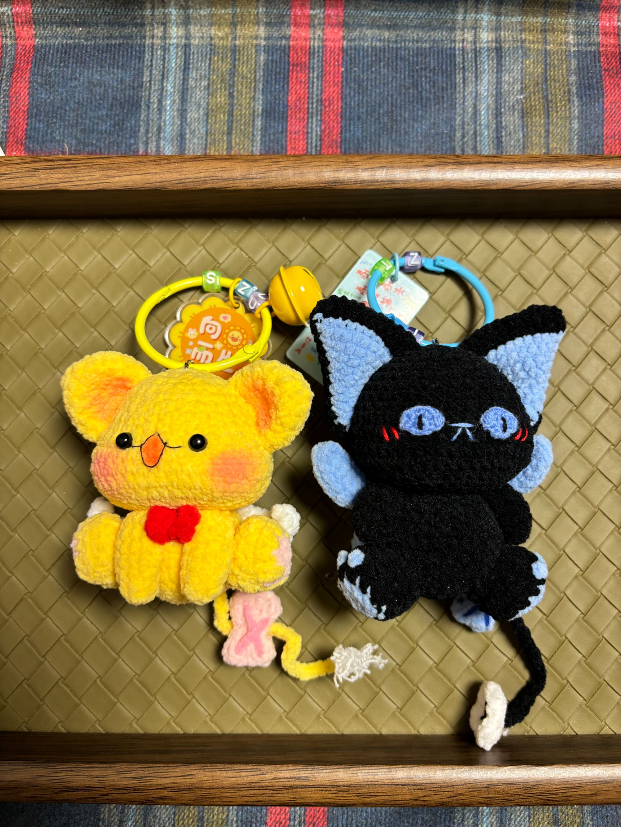 纯手工钩针钩织玩偶 小可 艾斯（成品）