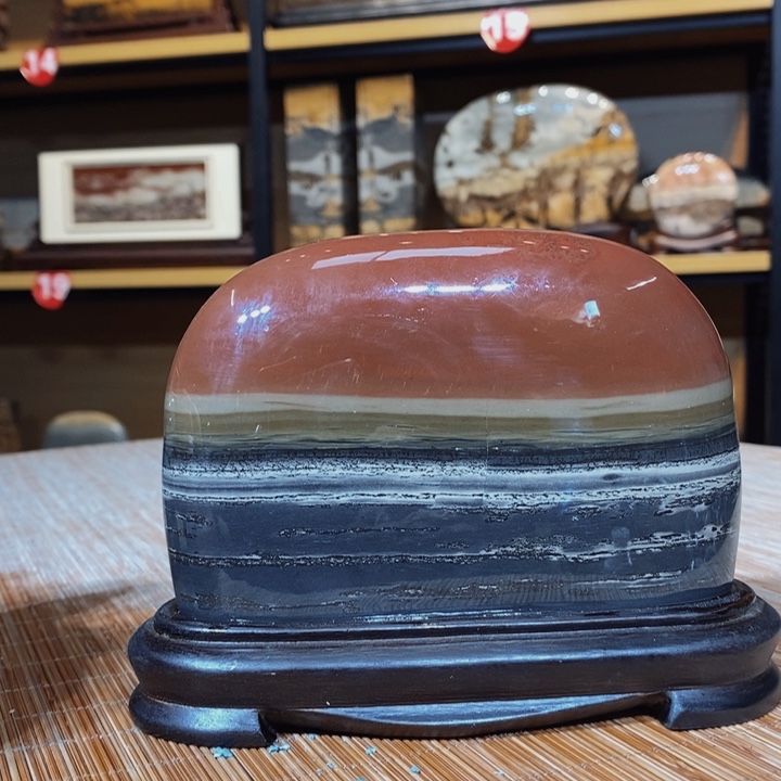 老***四印石昌化石国画石精品